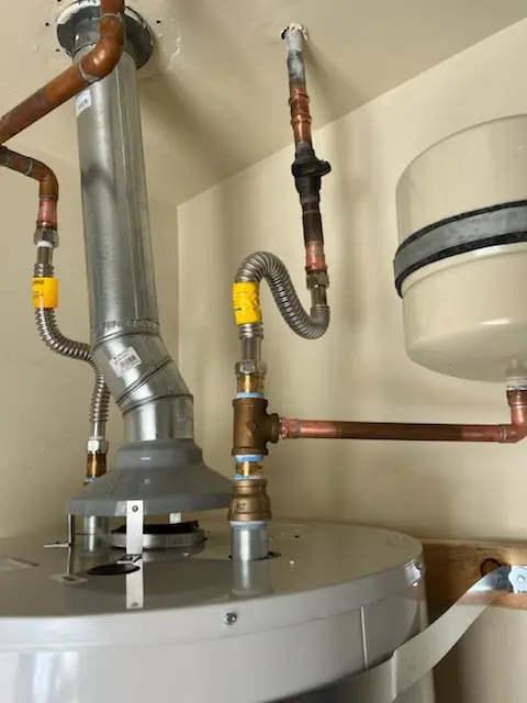 Water heater installation and plumbing repair in Mountain Lakes